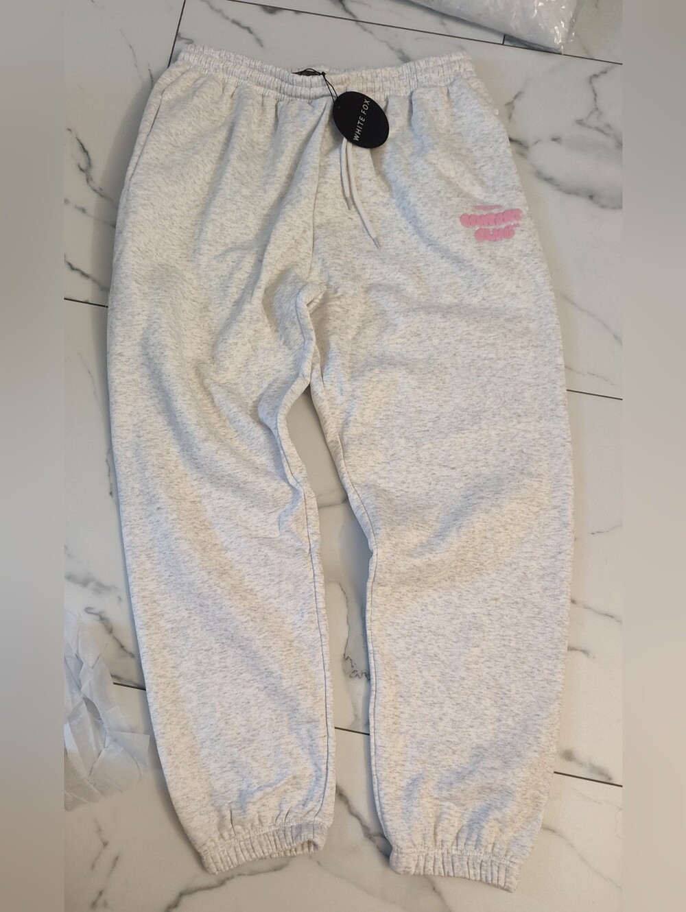 White Fox Comfort Club Sweatpants XL